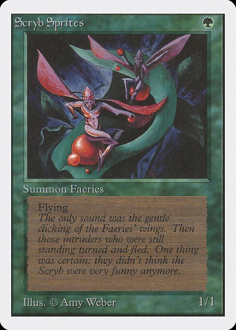 Scryb Sprites card from 2ED #product-9197