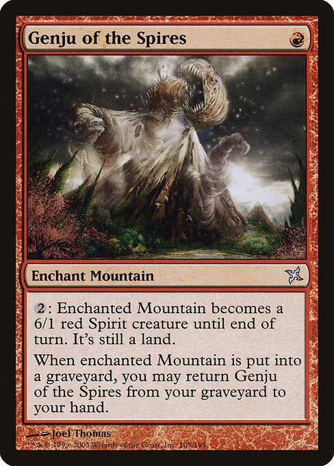 Genju of the Spires card from BOK #105