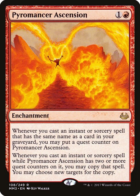 Pyromancer Ascension card from MM3 #108