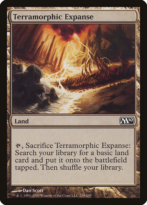 Terramorphic Expanse card from M10 #229