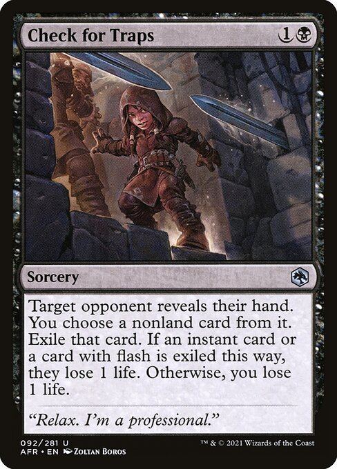 Check for Traps card from AFR #92