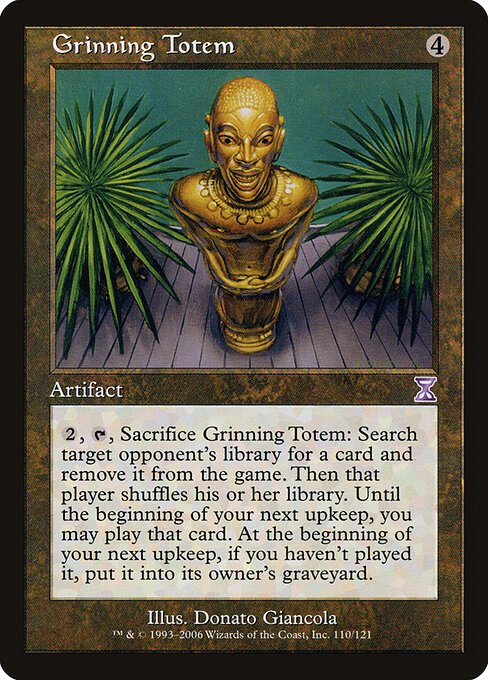 Grinning Totem card from TSB #110
