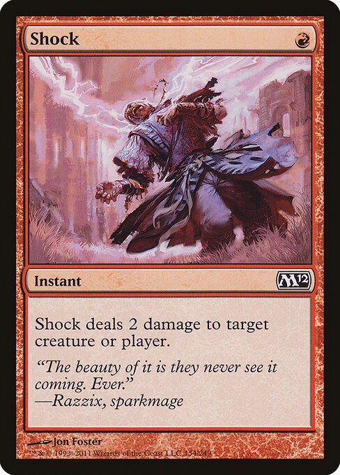 Shock card from M12 #154