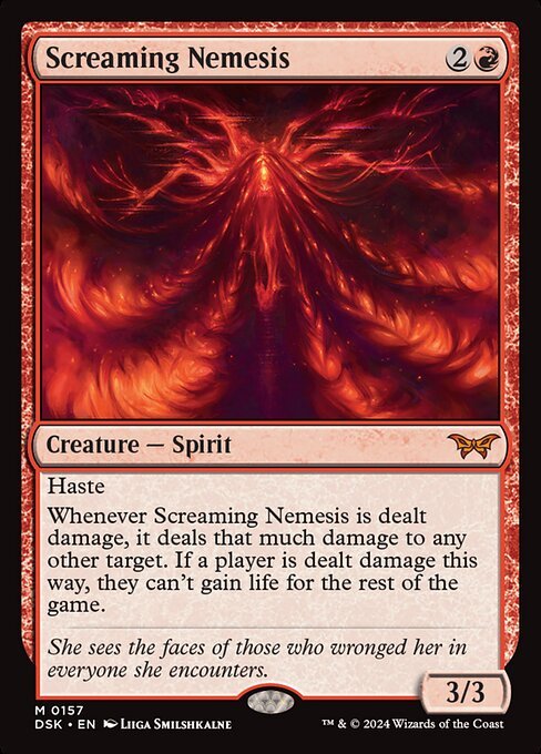 Screaming Nemesis card from DSK #157