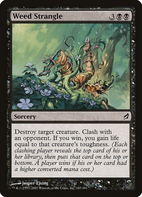 Weed Strangle card from LRW #147