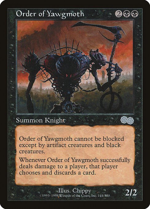 Order of Yawgmoth card from USG #144