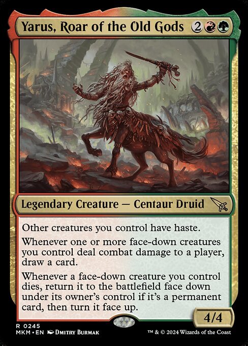 Yarus, Roar of the Old Gods card from MKM #245