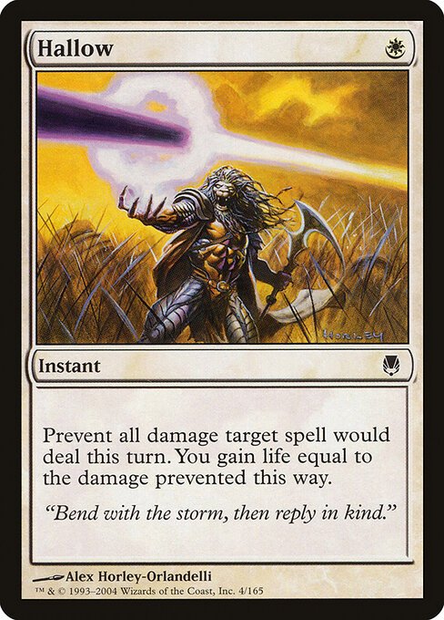 Hallow card from DST #4