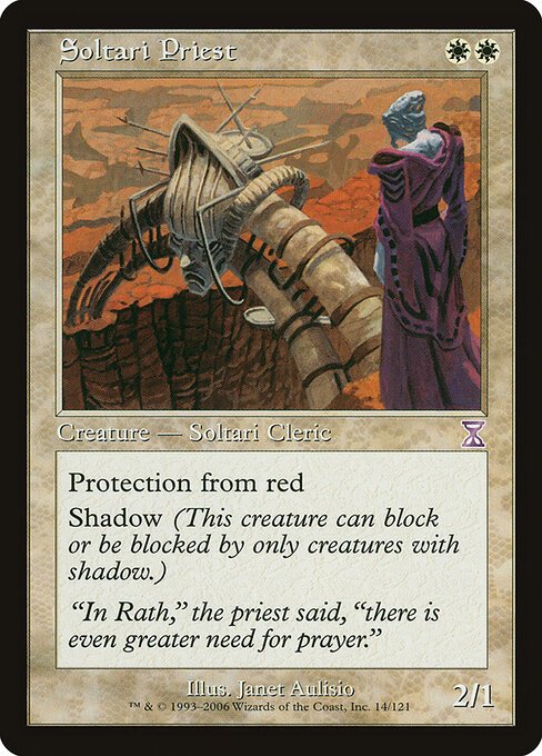 Soltari Priest card from TSB #14