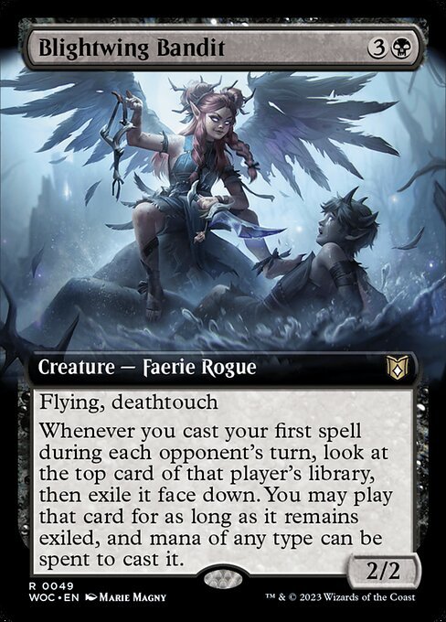 Blightwing Bandit card from WOC #49