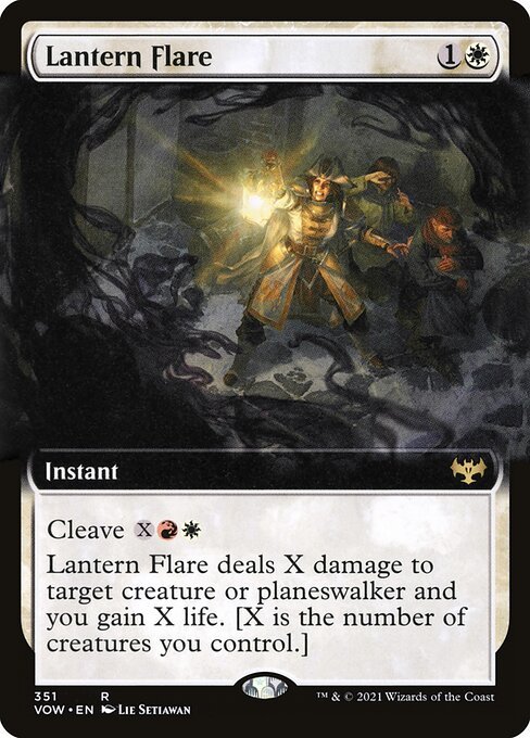 Lantern Flare card from VOW #351