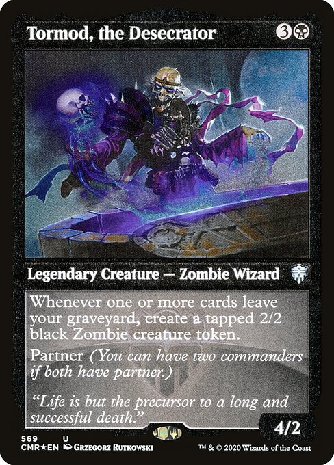 Tormod, the Desecrator card from CMR #569