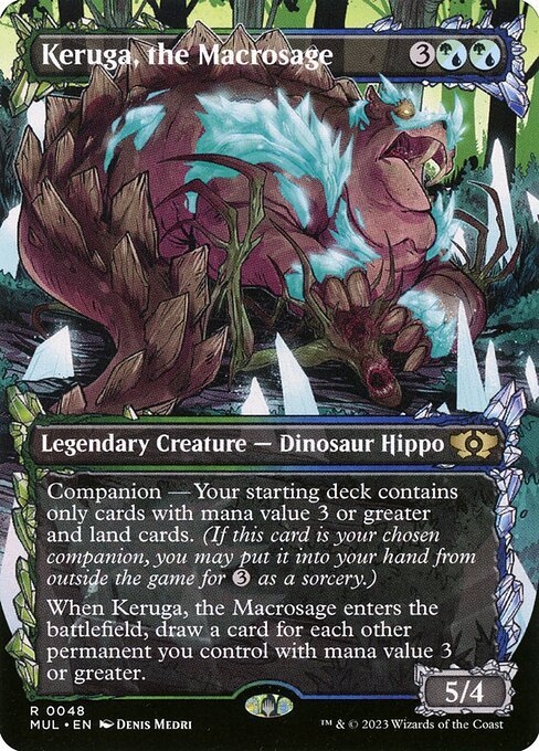 Keruga, the Macrosage card from MUL #48