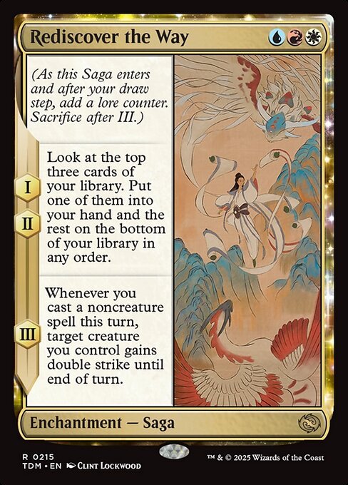 Rediscover the Way card from TDM #215