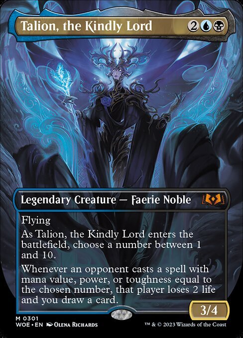 Talion, the Kindly Lord card from WOE #301