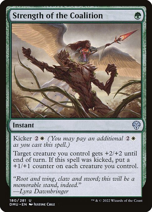 Strength of the Coalition card from DMU #180