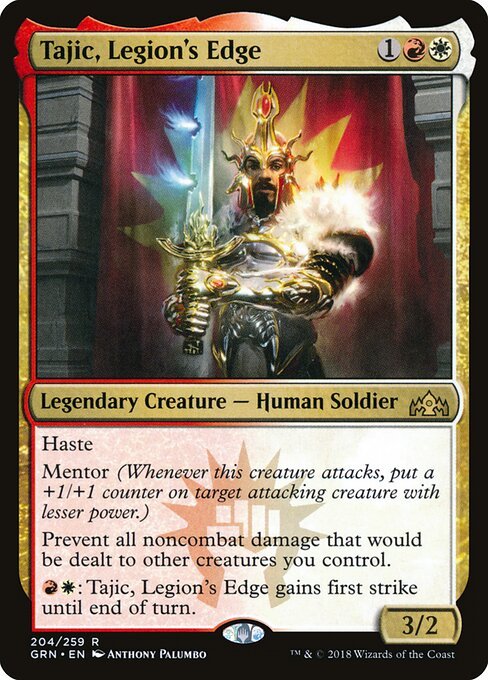 Tajic, Legion's Edge card from GRN #204
