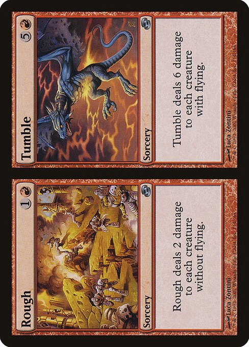 Rough // Tumble card from PLC #114