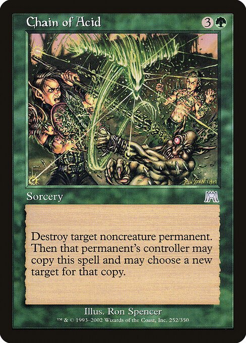 Chain of Acid card from ONS #252