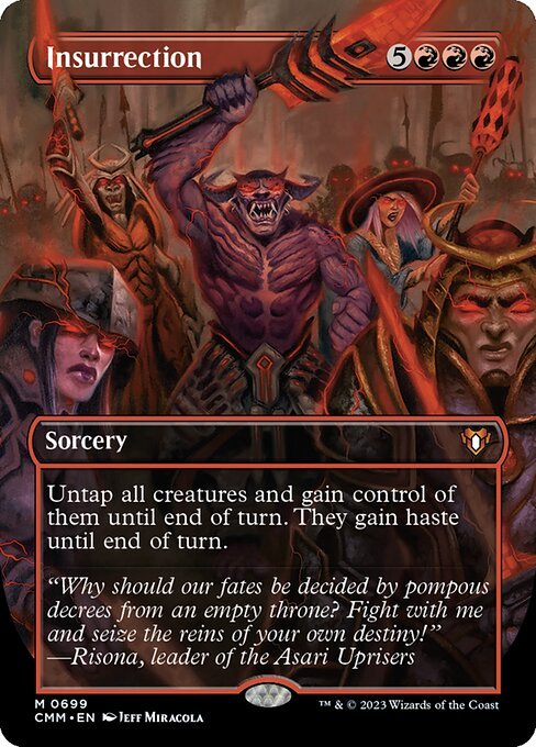 Insurrection card from CMM #699
