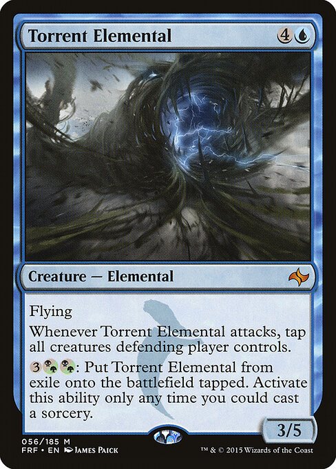 Torrent Elemental card from FRF #56