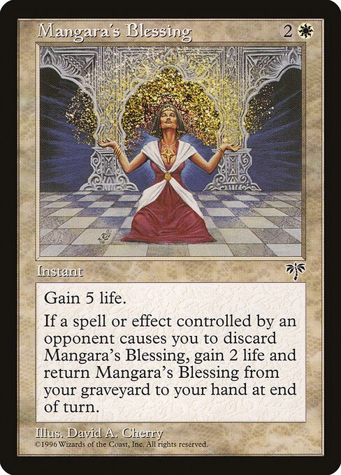 Mangara's Blessing card from MIR #product-5134
