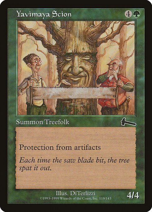 Yavimaya Scion card from ULG #119