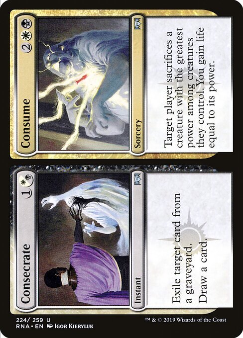 Consecrate // Consume card from RNA #224