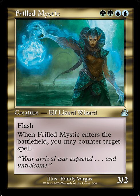 Frilled Mystic card from RVR #366