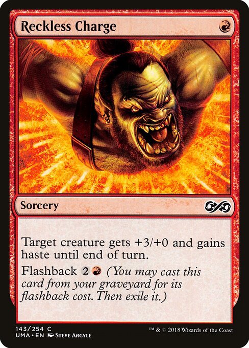 Reckless Charge card from UMA #143