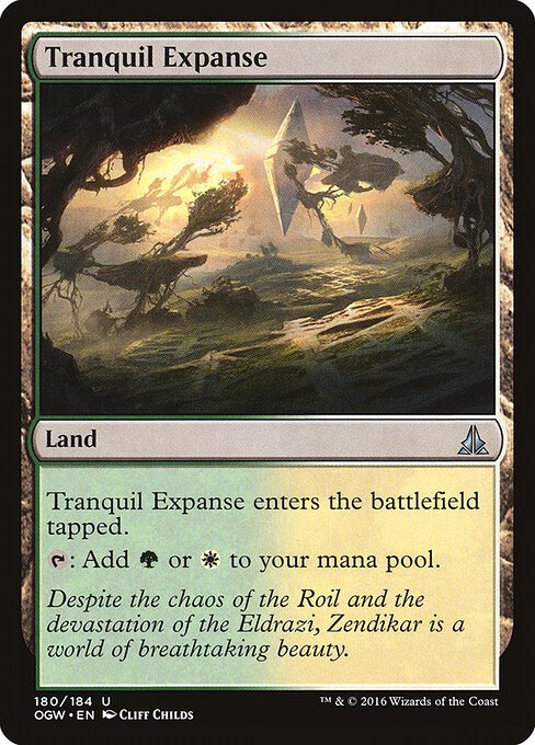 Tranquil Expanse card from OGW #180