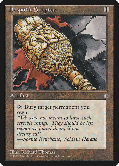 Despotic Scepter card from ICE #product-4645