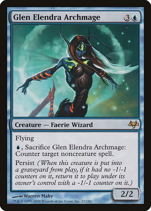 Glen Elendra Archmage card from EVE #22
