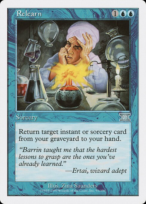 Relearn card from 6ED #93
