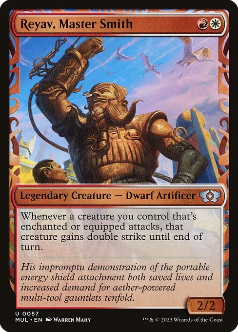 Reyav, Master Smith card from MUL #57
