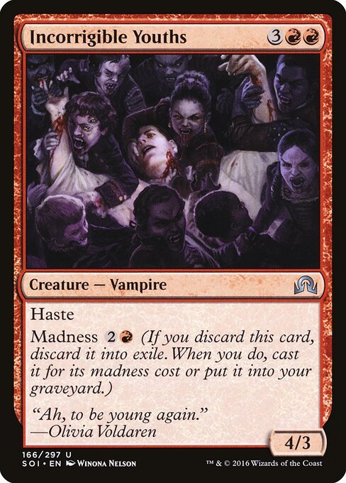 Incorrigible Youths card from SOI #166