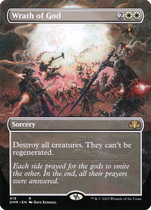 Wrath of God card from DMR #416