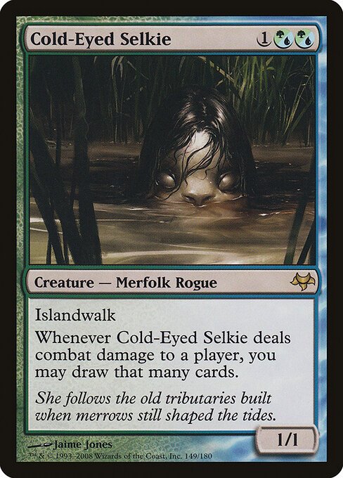 Cold-Eyed Selkie card from EVE #149