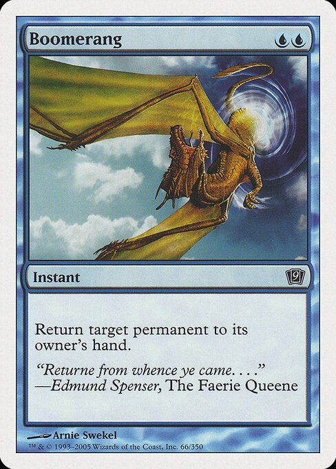 Boomerang card from 9ED #66