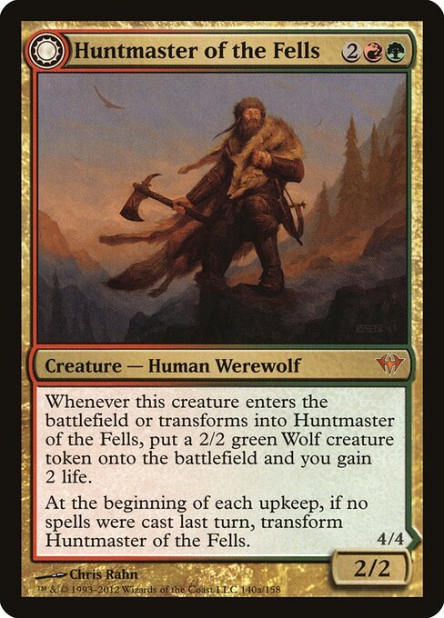 Huntmaster of the Fells card from DKA #140