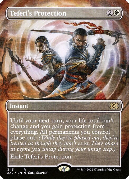 Teferi's Protection card from 2X2 #343
