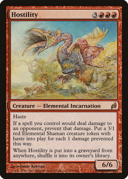 Hostility card from LRW #176