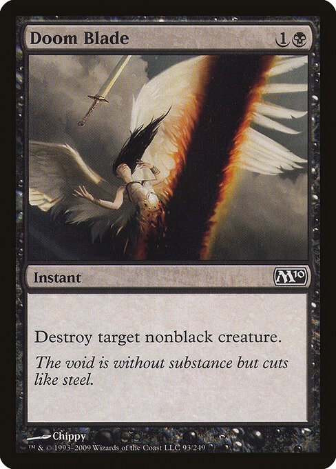 Doom Blade card from M10 #93