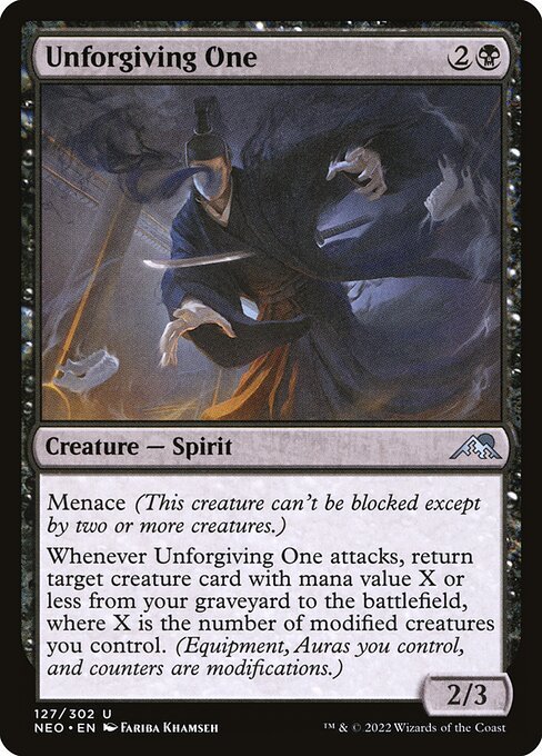 Unforgiving One card from NEO #127