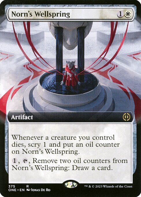 Norn's Wellspring card from ONE #375