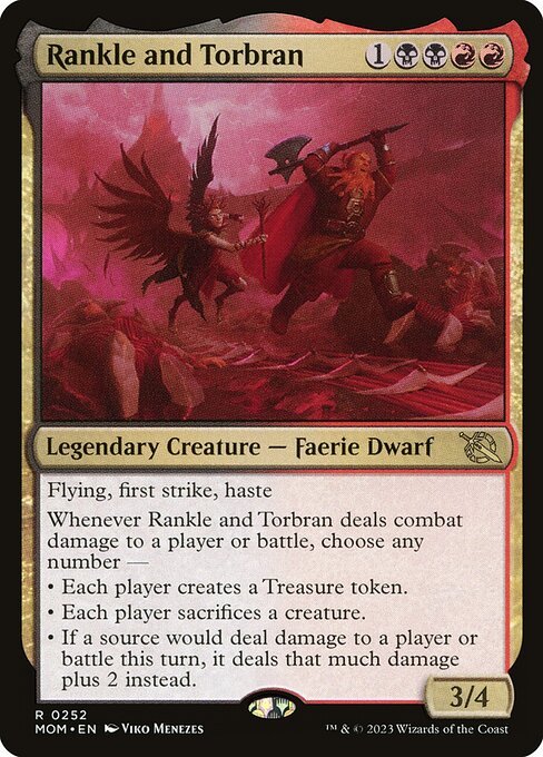 Rankle and Torbran card from MOM #252