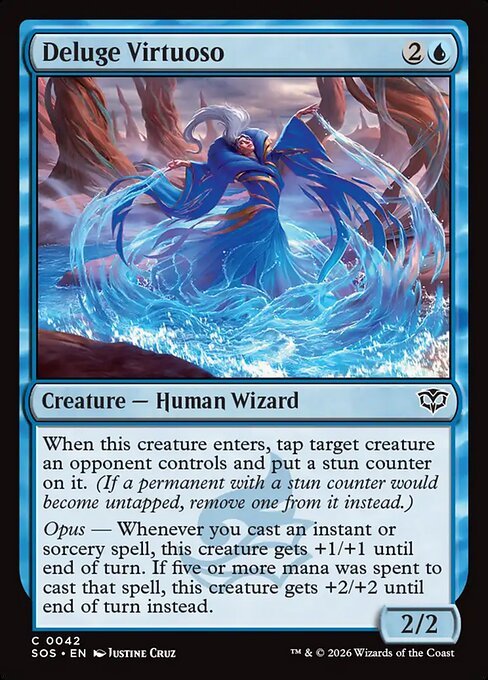 Deluge Virtuoso card from SOS #42
