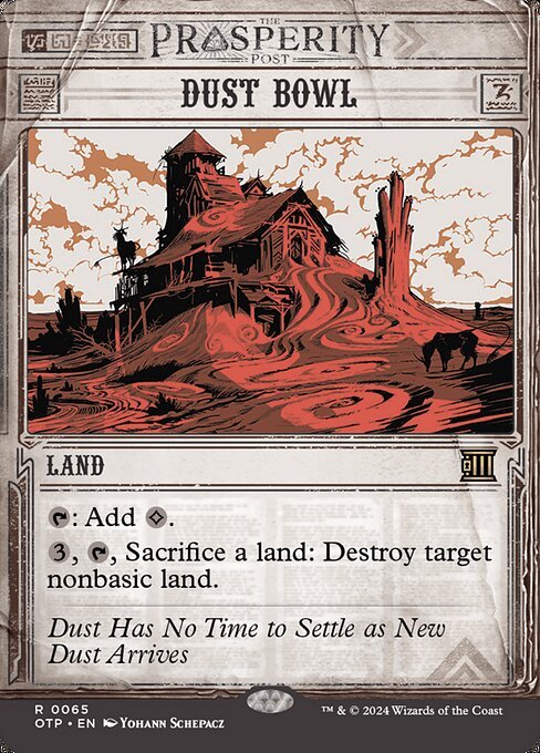 Dust Bowl card from OTP #65