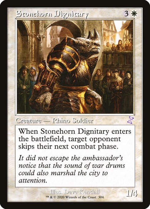 Stonehorn Dignitary card from TSR #304