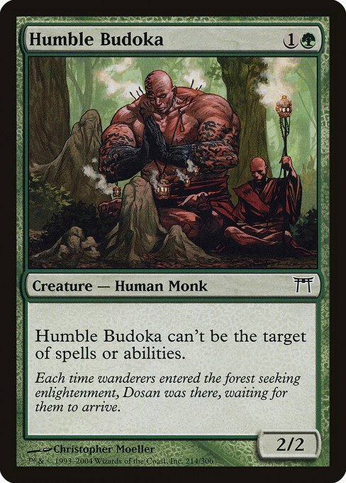 Humble Budoka card from CHK #214